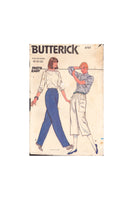 Butterick 4747 Sewing Pattern, Women's Pants, Size 8-10-12, Cut, Complete or Size 8-10-12, Cut, INCOMPLETE