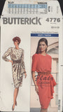 Butterick 4776 Sewing Pattern, Dress, Size 12-14-16, Cut to 16, Complete