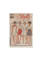 Style 4967 Sewing Pattern, Set of Culottes, Size 6, Partially Cut, Complete