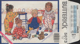 Butterick 5073 Sewing Pattern, Infants' Jumpsuit, Size L-XL, Cut, Complete