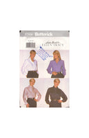 Butterick 5208 Sewing Pattern, Misses' Shirt, Size 14, Partially Cut, Complete