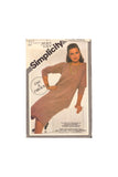 Simplicity 5218 Sewing Pattern, Pullover Dress, Size 10, Cut, Complete