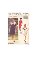 Butterick 5435 Sewing Pattern, Dress, Size 6-8-10-12 OR 14-16-18, Uncut, Factory Folded