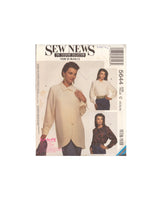 McCall's 5644 Sewing Pattern, Blouses, Size 10-12-14, Neatly Cut, Complete