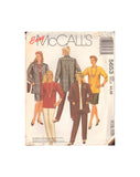 McCall's 5653 Sewing Pattern, Jacket, Top, Skirt and Pants, Size 44, 46, Uncut, Factory Folded