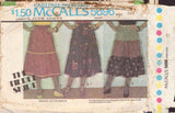 McCall's 5696 Sewing Pattern, Set of Skirts, Size 12, Cut, Complete