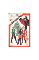 Simplicity 5742 Adults' and Children's Costumes, Sewing Patten, Size Medium, PARTIALLY CUT, COMPLETE