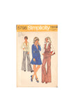 Simplicity 5798 Sewing Pattern Jacket or Vest, Skirt and Pants, Size 12, Uncut, Factory Folded