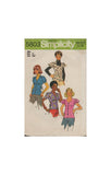 Simplicity 5803 Sewing Pattern, Set of Blouses, Size 10, Partially Cut, Complete