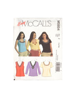 McCall's 5854 Sewing Pattern, Women's Tops, Size Lrg-Xlg, Uncut, Factory Folded