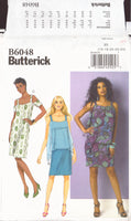 Butterick 6048 Sewing Pattern, Dress, Size 16-24, Uncut, Factory Folded