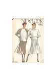 New Look 6062 Sewing Pattern, Top and Skirt, Size 8-12, Cut, Complete