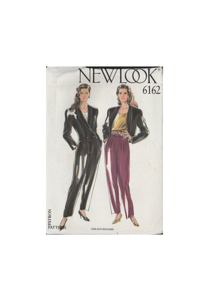 New Look 6162 Sewing Pattern, Pants, Size 8-18, Cut, Incomplete