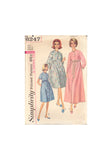 Simplicity 6247 Sewing Pattern, Teen's and Women's Robe, Size 12, Cut, Complete, Modified