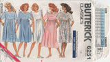 Butterick 6251 Maternity Dress in Two Lengths, Uncut, Factory Folded, Sewing Pattern Size 14