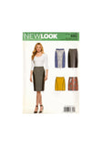 New Look 6312 Sewing Pattern, Skirts, Size 8-20, Uncut, Factory Folded