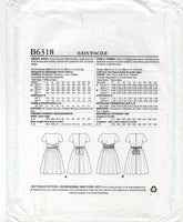 Butterick 6318 Retro 60s Fit and Flare Dress and Sash, Uncut, Factory Folded, Sewing Pattern Size 6-22