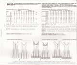 McCall's 6324 Sewing Pattern, Dress, Size 8-10-12-14-16, Uncut, Factory Folded