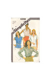 Simplicity 6358 Sewing Pattern, Misses' Shirts, Size 18&20, Uncut, Factory Folded