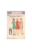 Simplicity 6492 Sewing Pattern, Princess Dress, Size 12, Cut, Complete