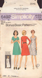 Simplicity 6492 Sewing Pattern, Princess Dress, Size 12, Cut, Complete