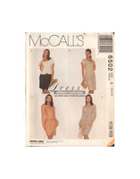 McCall's 6502 Sewing Pattern, Dress, Jacket and Skirt, Size 6-8-10, Uncut, Factory Folded