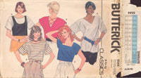 Butterick 6544 Sewing Pattern, Women's Tops, 8-10-12, Neatly Cut, Complete