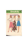 Simplicity 6573 Sewing Pattern, 2-Lengths Skirt, Size 12, Cut, Complete