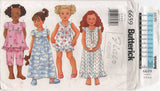 Butterick 6659 Child's Top, Dress, Pants and Panties, Uncut, Factory Folded Sewing Pattern Size 2-5