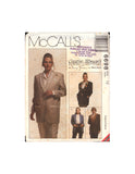 McCall's 6698 Women's Unlined Jacket, Uncut, Factory Folded Sewing Pattern Size 12