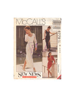 McCall's 6779 Sewing Pattern, Bolero and Dress, Size 8-10-12, Partially Cut, Complete