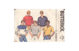 Butterick 6797 Sewing Pattern, Men's Top, Size S-M, Partially Cut, Complete