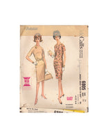 McCall's 6805 Sewing Pattern, Dress, Size 14, Cut, Complete