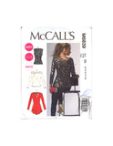 McCall's 6839 Sewing Pattern Tunic And Top Sizes 8-16 Uncut Factory Folded