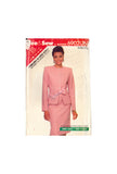 See&Sew 6902 Sewing Pattern, Jacket and Skirt, Size 12-14, Cut, Complete