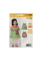 New Look 6903 Sewing Pattern, Baby Clothes, Size Newborn-Small-Medium-Large, Uncut, Complete