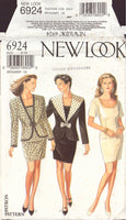 New Look 6924 Sewing Pattern, Dress and Jacket, Size 8-18, Uncut, Factory Folded