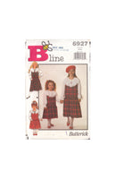 Butterick 6927 Sewing Pattern, Girls' Jumper and Blouse, Size 4-5-6, Cut, Incomplete