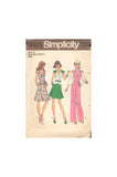 Simplicity 6929 Sewing Pattern, Dress or Top and Pants, Size 10, Partially Cut, Complete