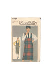 Simplicity 6984 Sewing Pattern, Maternity Jumper and Shirt,  Size 12-14-16, Partially Cut, Complete