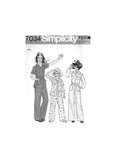 Simplicity 7034 Sewing Pattern Girls' Shirt, Jacket and Pants Size 10 or 12 Uncut Factory Folded