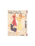 McCall's 7060 Sewing Pattern, Dress And Belt, Size 10, Cut Incomplete