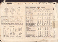 Simplicity 7168 Sewing Pattern, Misses' Shirt-Dress, Size 12, Neatly Cut, Complete