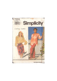 Simplicity 7224 Sewing Pattern, Pants or Shorts and Shirt, Size 8-14, Uncut, Factory Folded