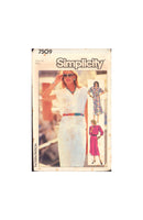 Simplicity 7509 Sewing Pattern Dress Size 12 Uncut Factory Folded