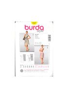 Burda 7517 Sewing Pattern Dress Size 6-16 Uncut Factory Folded