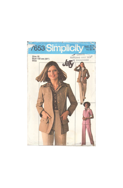 Simplicity 6451 Sewing Pattern, Misses' Dresses, Size 10, Uncut, Factory Folded