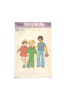 Simplicity 7689 Sewing Pattern, Child's Dress or Top and Pants, Size 3, Uncut