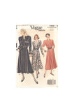 Vogue 7856 Sewing Pattern, Misses' Petite Dress, Size 8-10-12, Uncut, Factory Folded