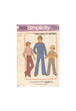 Simplicity 7859 Sewing Pattern, Child's Jacket and Jeans, Size 5&6, Partially Cut, Complete